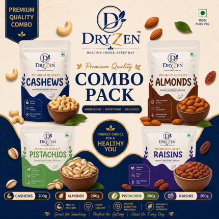 Cashew & Almonds & Pistachio & Raisins Combo